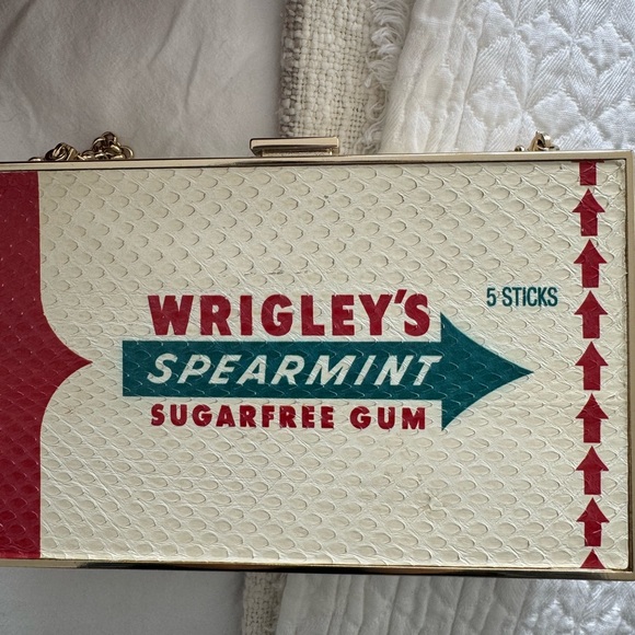 Anya Hindmarch wrigley’s spearmint cross body bag - Picture 8 of 8